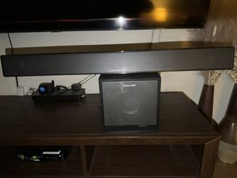 Sharper Image Sound bar W/ Subwoofer