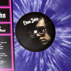 Vinyl Elton John Self Titled Limited Edition Splatter Color - NEW LP Record