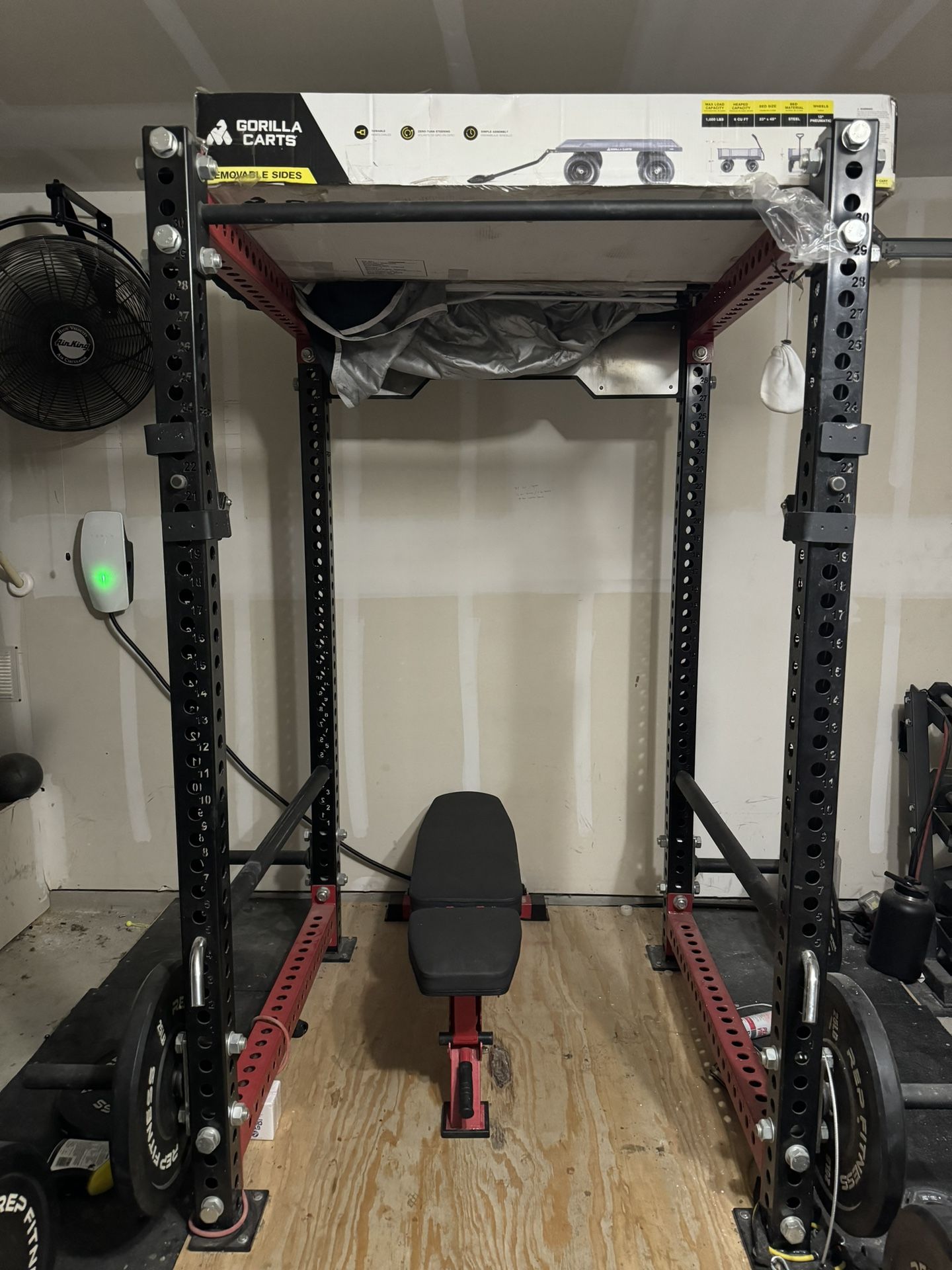 Full Rep Fitness Home Gym With Bike