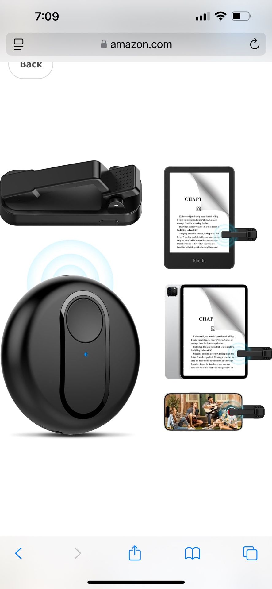 Remote Control Page Turner