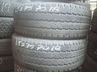 LT275/70R18 Firestone AT Tires (2)