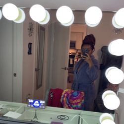 Vanity Mirror With Bluetooth Speaker