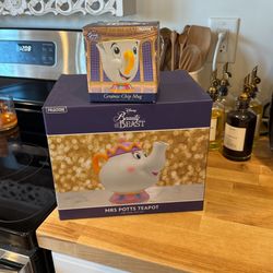 Disney Mrs Potts And Chip New In Box 