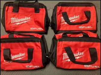 4 Milwaukee 12” Tool Bags