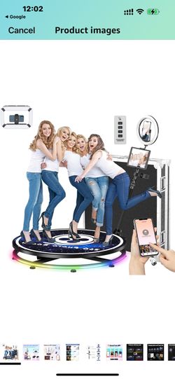 360 PHOTOBOOTH WITH FLIGHT CASE