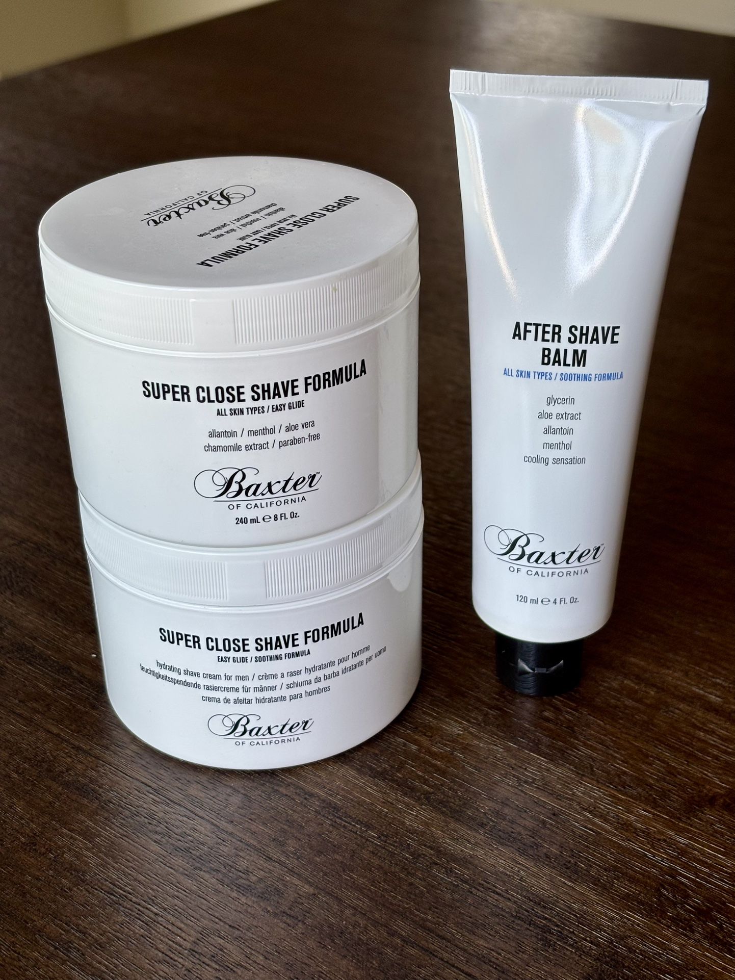 Shave Cream & Aftershave (barber grade)