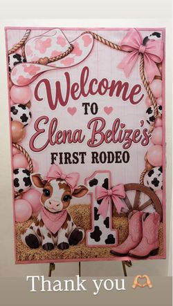 Welcome sign
