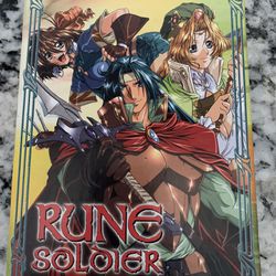 Rare Rune Soldier Mini Series Vintage Anime Box Set 
