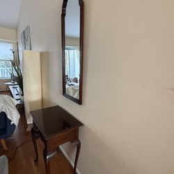 Console Table And Mirror Set