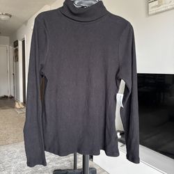 Old Navy Women's Fitted Plush Rib-Knit Turtleneck sweater NWT