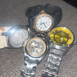 Coach Tag, Timex and Invicta watches