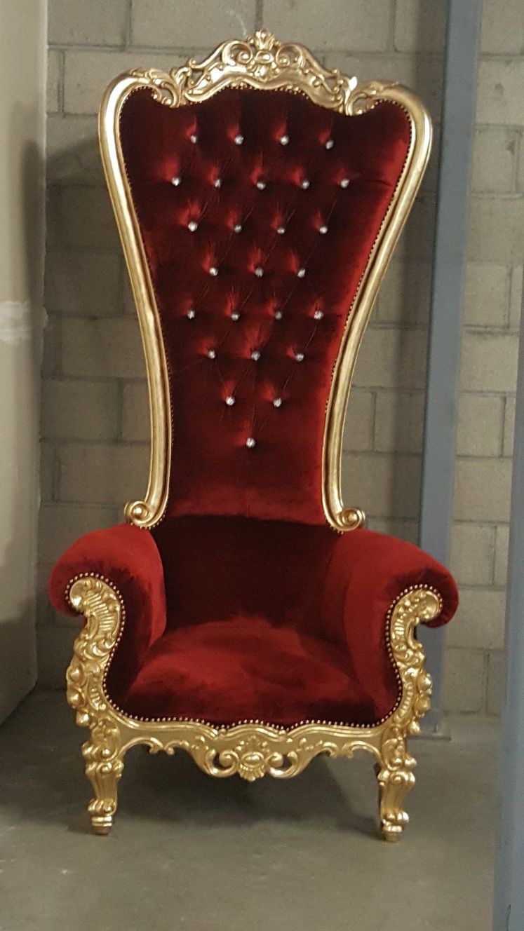 Santa Chair Throne King Chair Royal Royalty For Sale In Fontana