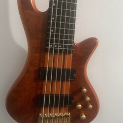 Stunning Bass Guitar Schecter Stilleto Studio 6 For Sale