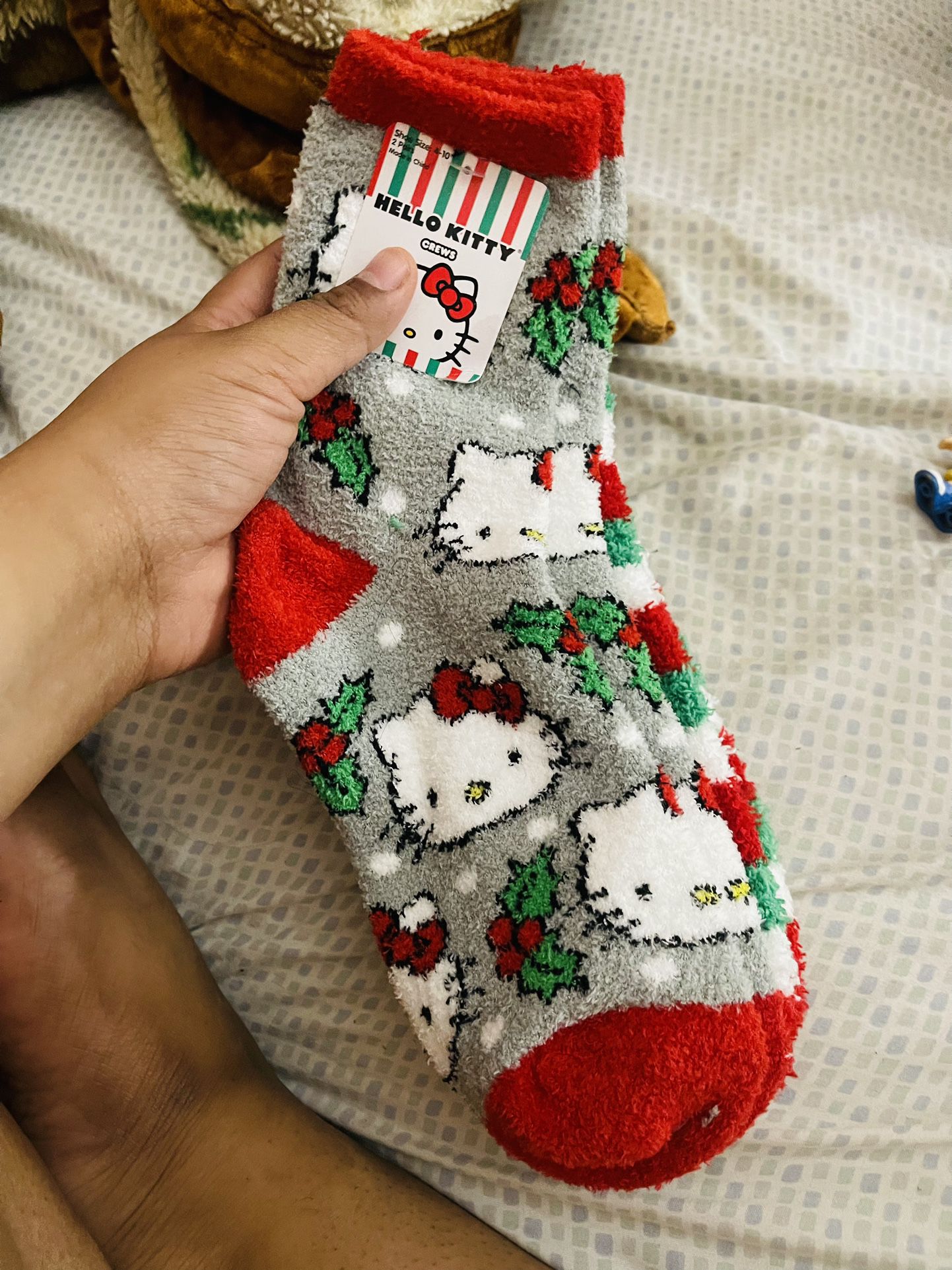 Hello Kitty Christmas Socks