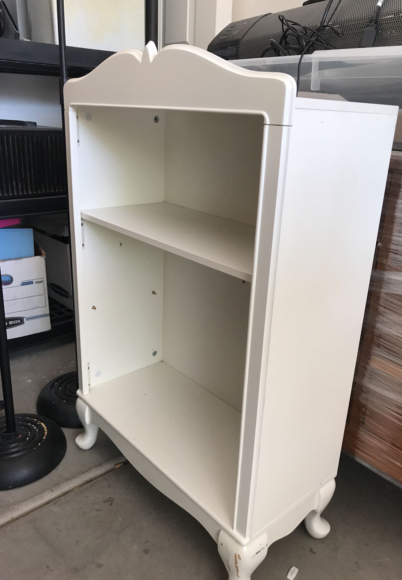 White Bookcase/Shelf