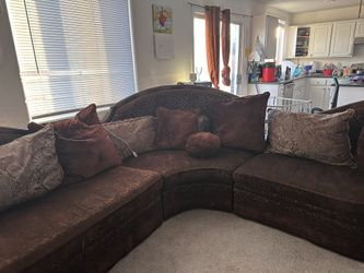 Complete  Sets  of Couches With Washable Sheets For $90