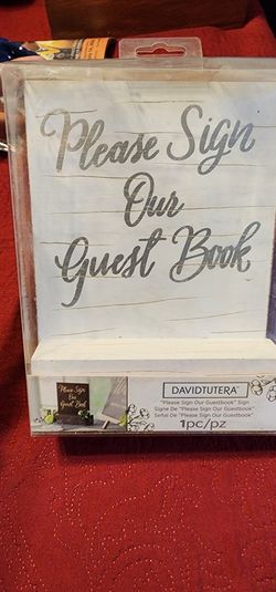 Wedding Guest Book Sign