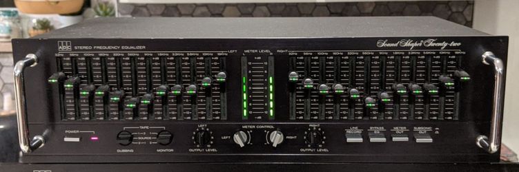 Good Quality ADC 12 Band Stereo Stereo Equalizer