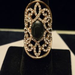 Elongated Crystal Ring  ( India )