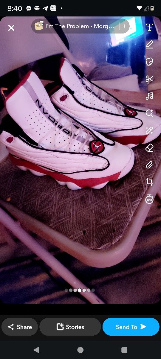 size 12 Jordan Pro Strongs