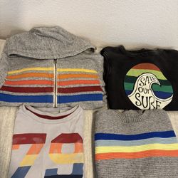 Boys size M (7-8) Gymboree sweater jacket top lot - Simi Valley 