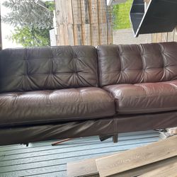 Leather Couch FREE