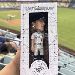 Tyler Glasnow Los Angeles Dodgers Bobblehead SGA 9/18/2025 NIB