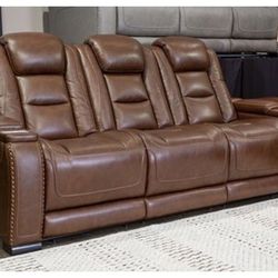 Man Den Power Reclining Sofa 