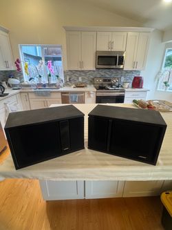 1 Bose 301 series II and 1 Bose 301 series III are excellent louder bass speakers ( read details below )sound amazing …