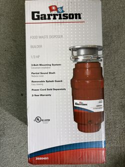 Garrison Food Waste Disposal