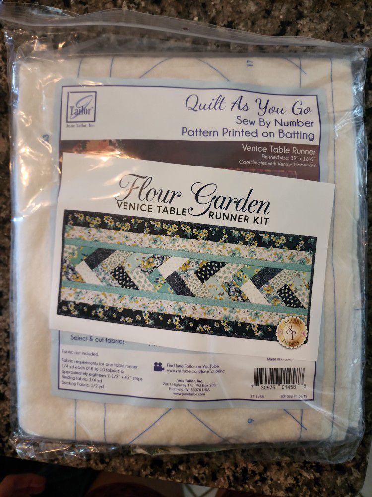 June Tailor Quilt As You Go Table Runner - Venice