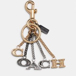 Coach Bag Charm Multi 