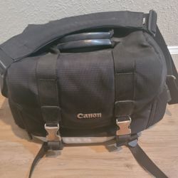 Canon 200DG Deluxe SLR Camera Bag Shoulder Carry Case Adjustable Strap Black