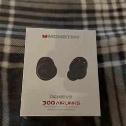 Monster Airlinks Bluetooth Headphones 