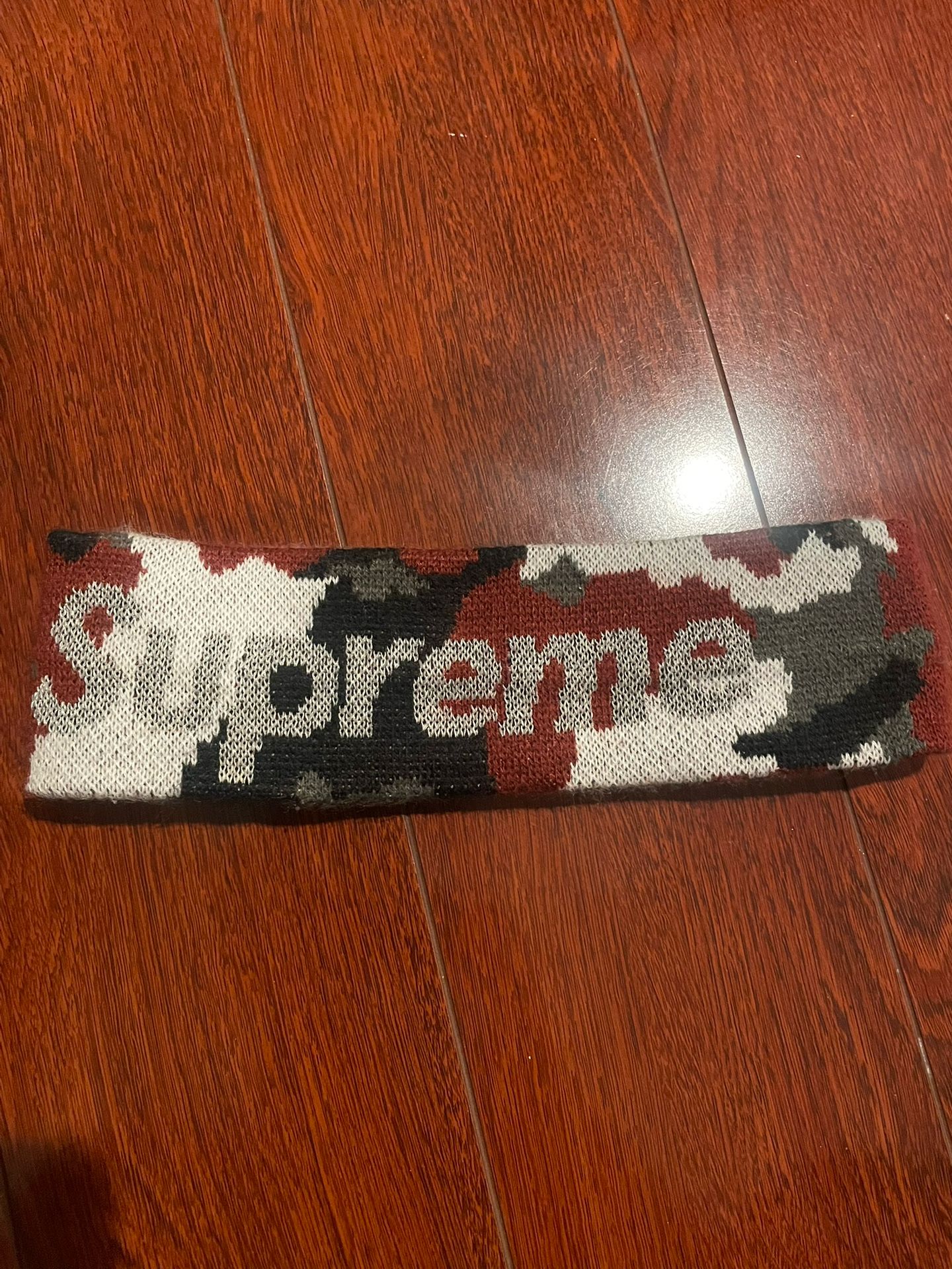 Supreme x New Era Camo Headband