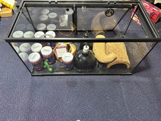 40 gallon reptile tank