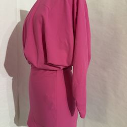 Pink Short Dress - Open Back