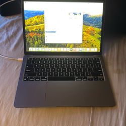 Apple MacBook Air ( 2020) 13 Inch M1 Chip 80 Cycle Count Low Use Space Grey Color 256gb Flash Hd 8ram 