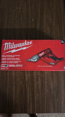 Milwaukee M18 18 Gauge Double Cut Shear Tool Only