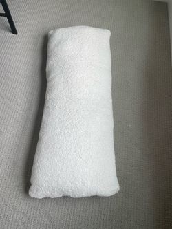 Body pillow and 3 regular pillows