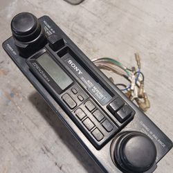 Old Sony Cassette AM FM Radio