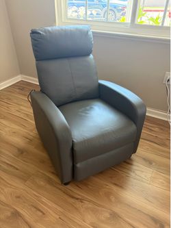 Gently used Gray Recliner
