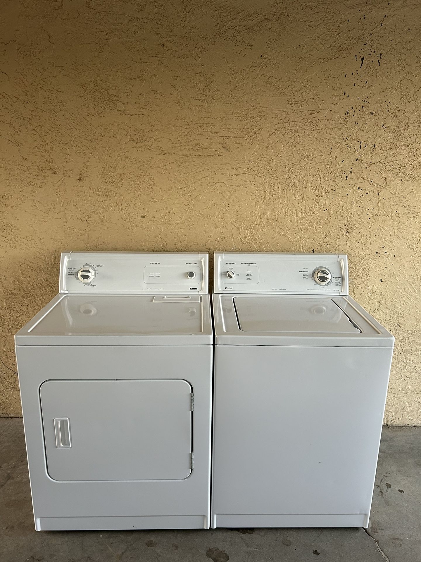Washer&Dryer Kenmore 30 Day Warranty Nice!