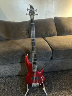 Kurt Curbow bass guitar & a vintage KMD GS130SB mosfet