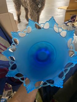 Blue Glass bowl