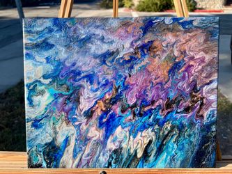Abstract Acrylic Art