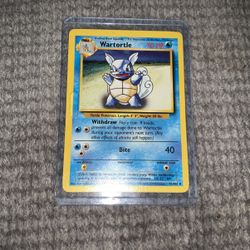 Pokemon Card Wartortle