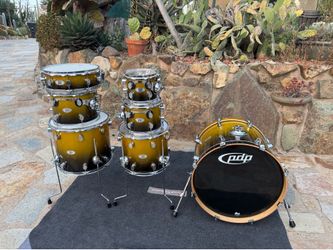 PDP x7 ALL MAPLE DRUM KIT!! 7pc $750