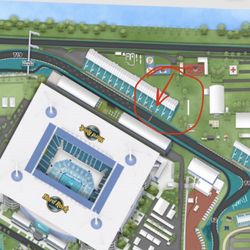 F1 Miami Start Finish Line A14 Sunday