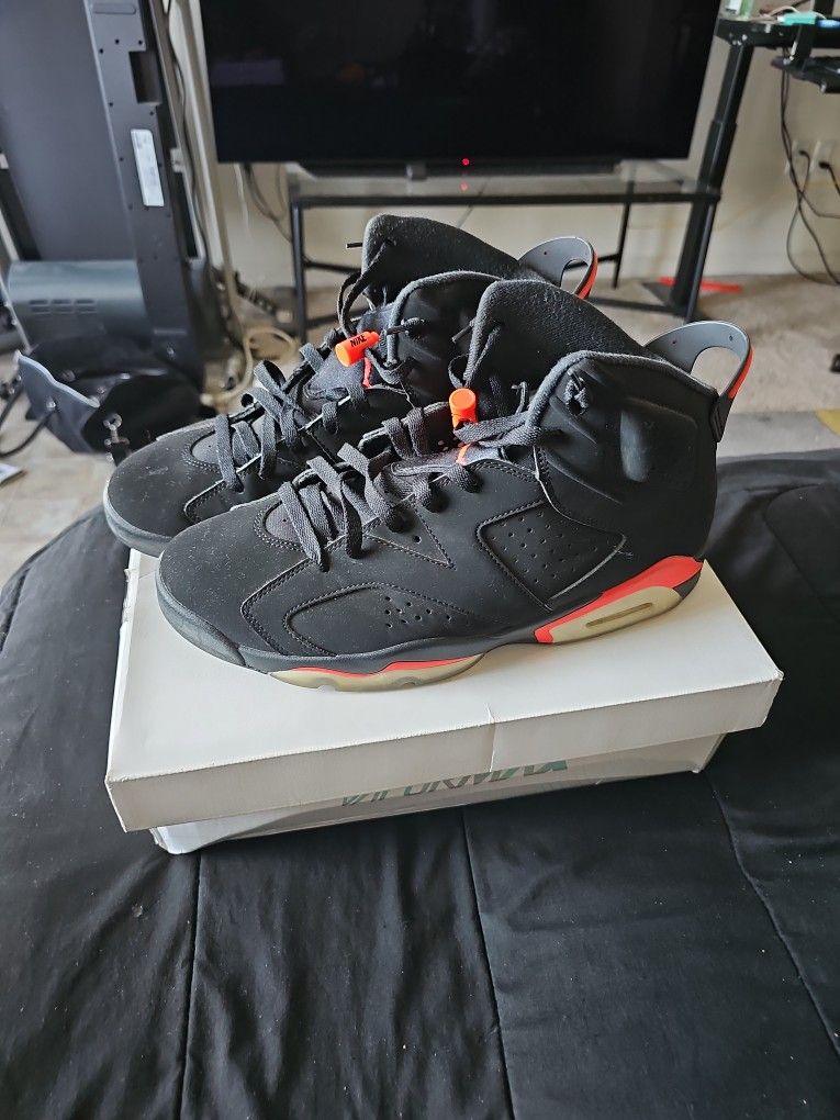  Air Jordan 6 Retro Black Infrared 